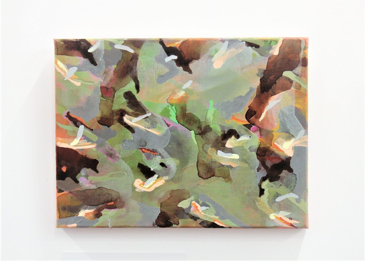 Painting - Leeks, Kumara and Red Onion 1