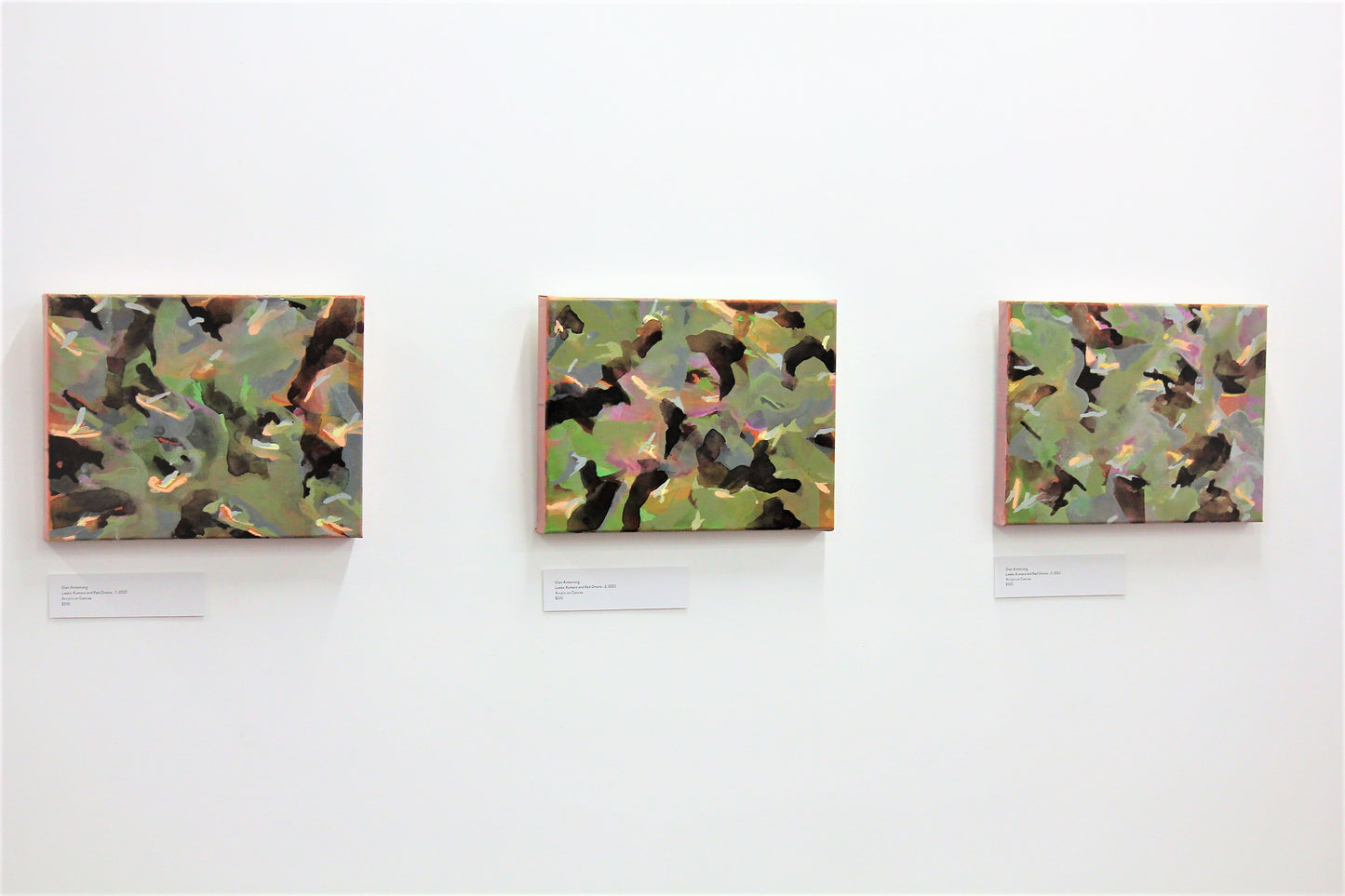 Painting - Leeks, Kumara and Red Onion 3